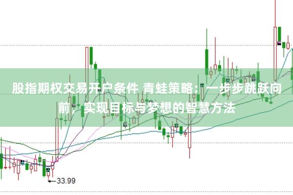 股指期权交易开户条件 青蛙策略:一步步跳跃向前,实现目标与梦想的智慧方法