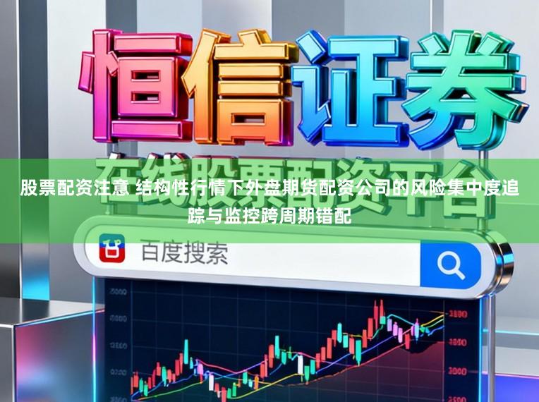 股票配资注意 结构性行情下外盘期货配资公司的风险集中度追踪与监控跨周期错配