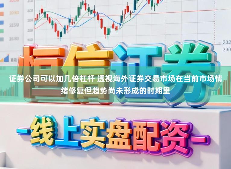 证券公司可以加几倍杠杆 透视海外证券交易市场在当前市场情绪修复但趋势尚未形成的时期里