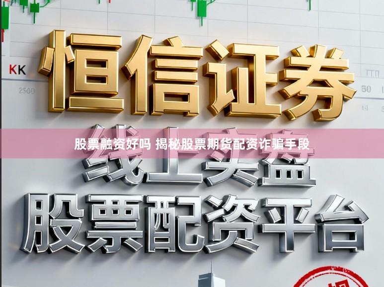 股票融资好吗 揭秘股票期货配资诈骗手段